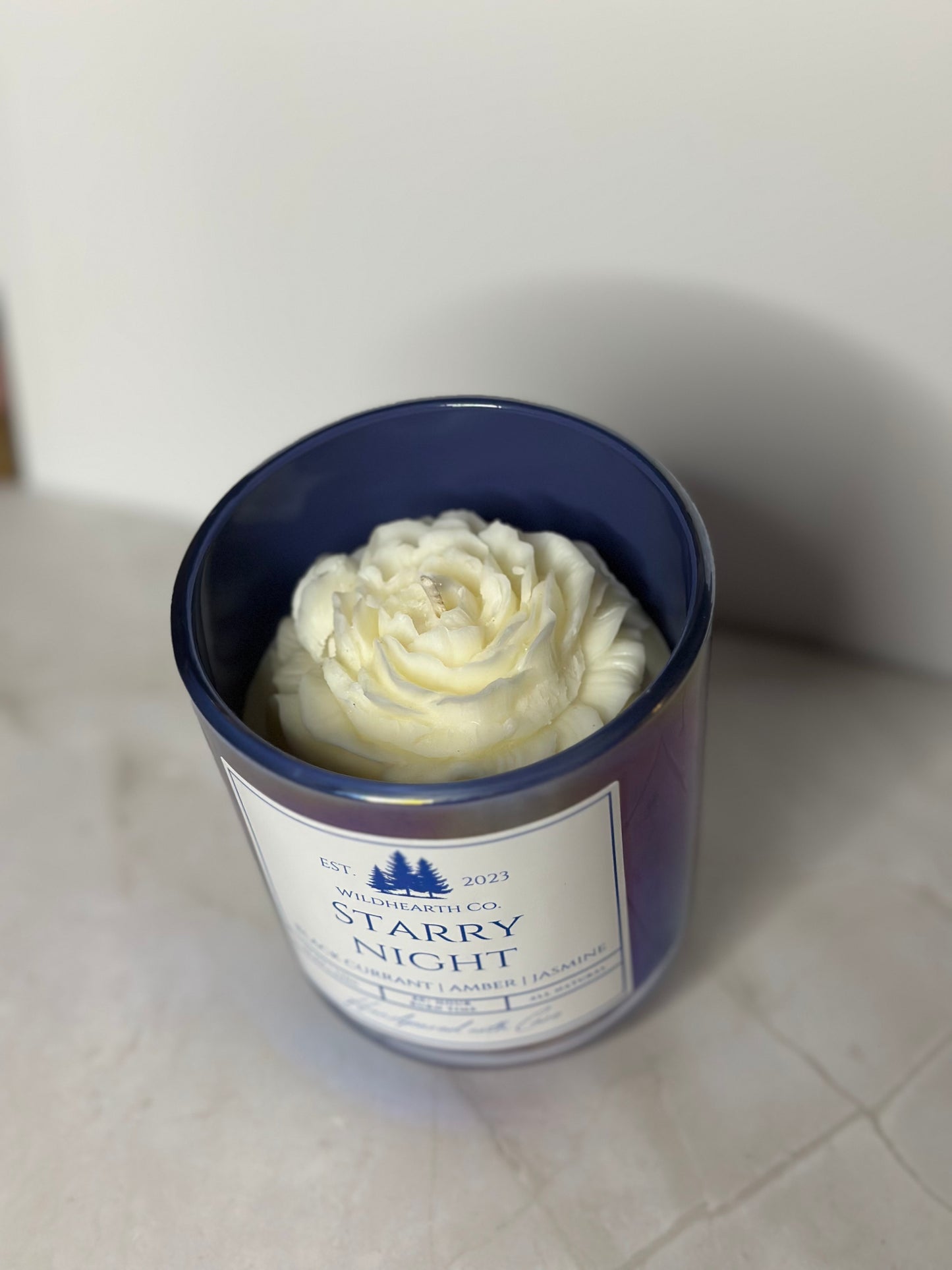 Starry Night – Clean-Burning Coconut Soy & Beeswax Candle | Wildhearth Co