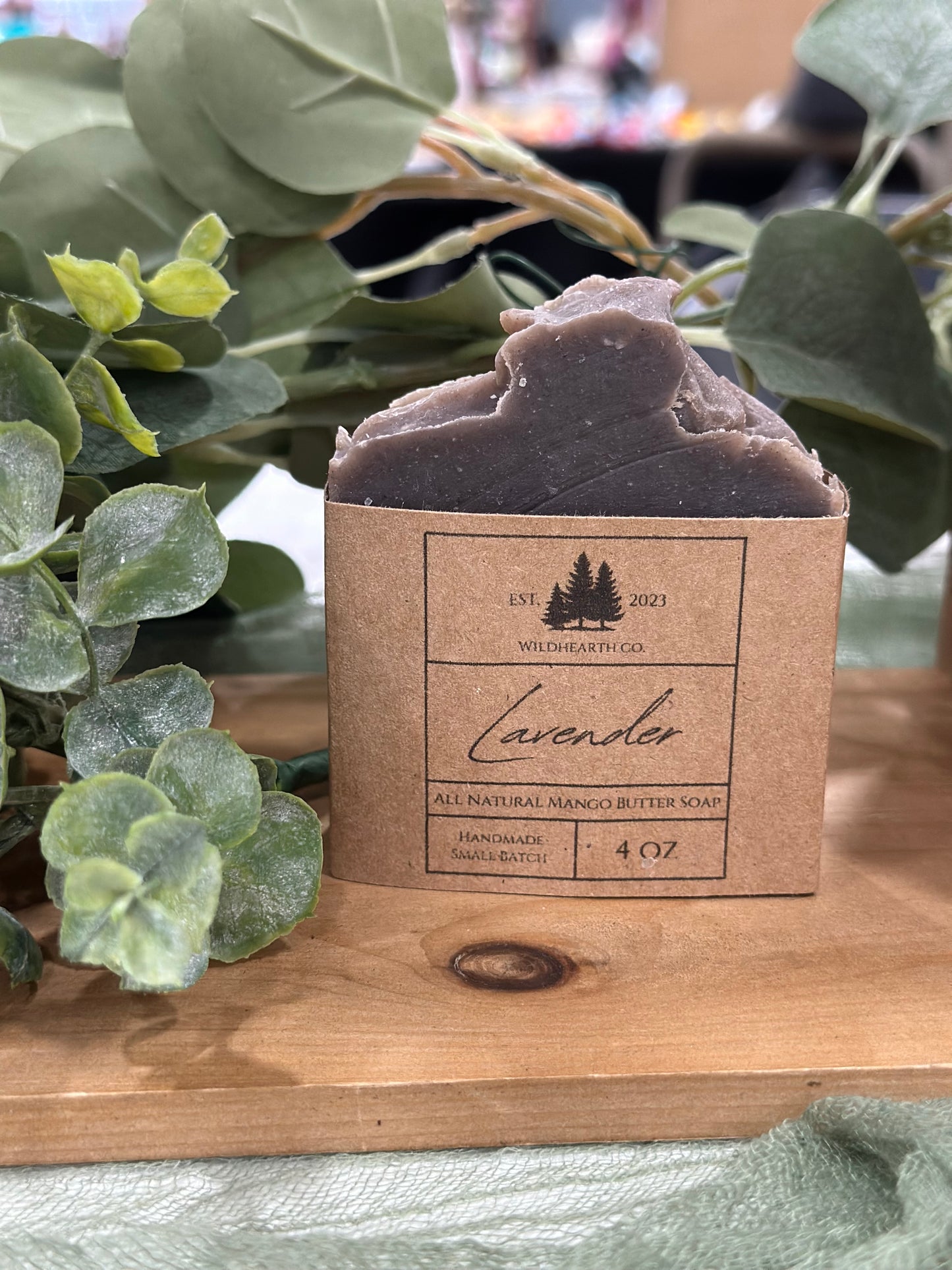 Minnesota made small batch mango butter soap, eczema friendly