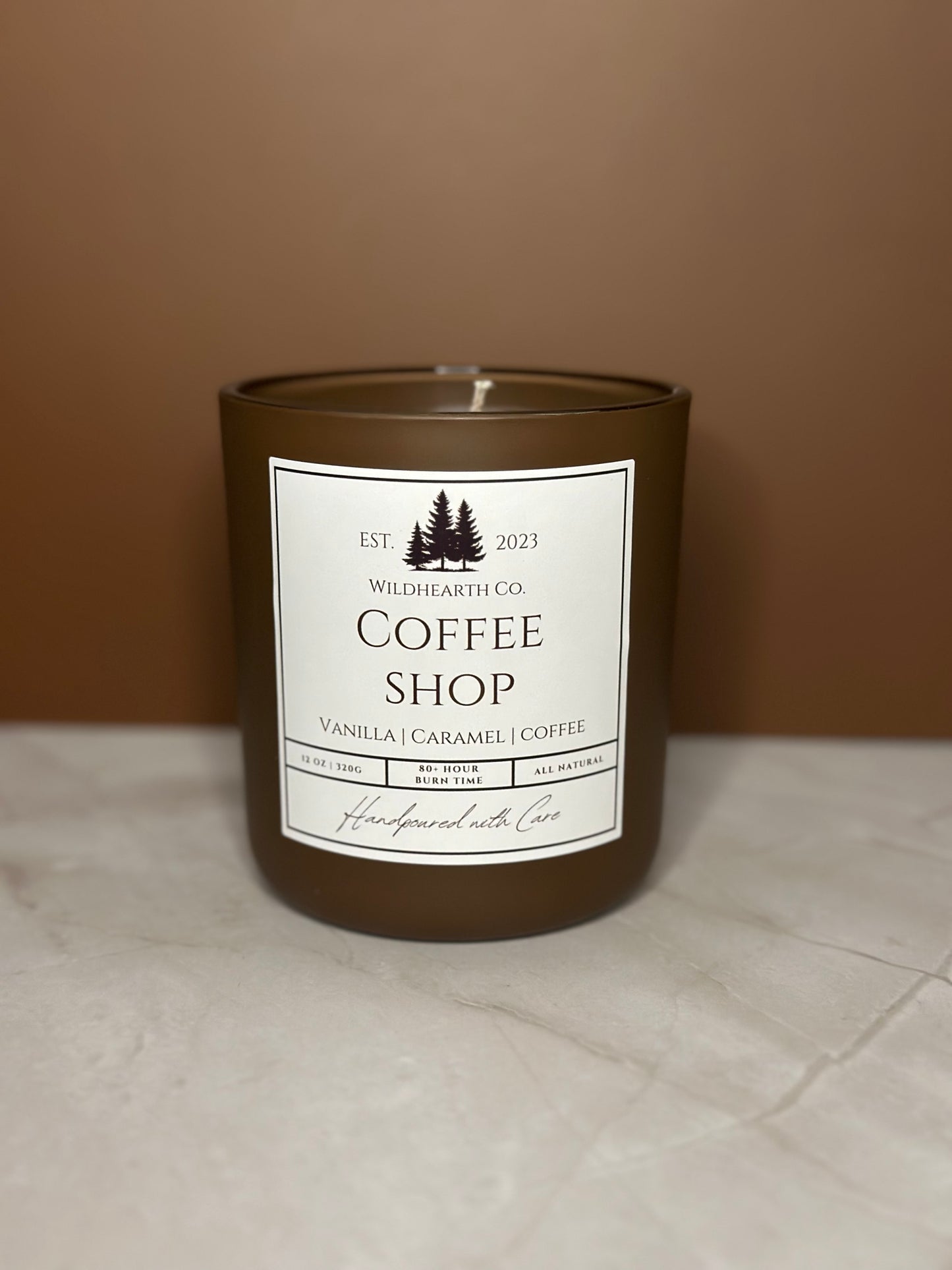 Coffee Shop – Clean-Burning Coconut Soy & Beeswax Candle | Wildhearth Co