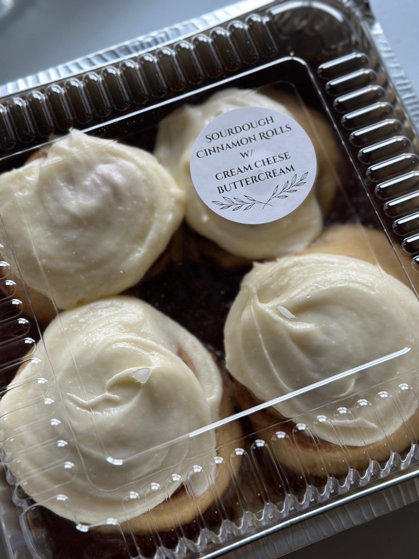 Sourdough Cinnamon Rolls with Cream Cheese Buttercream | Wildhearth Co.