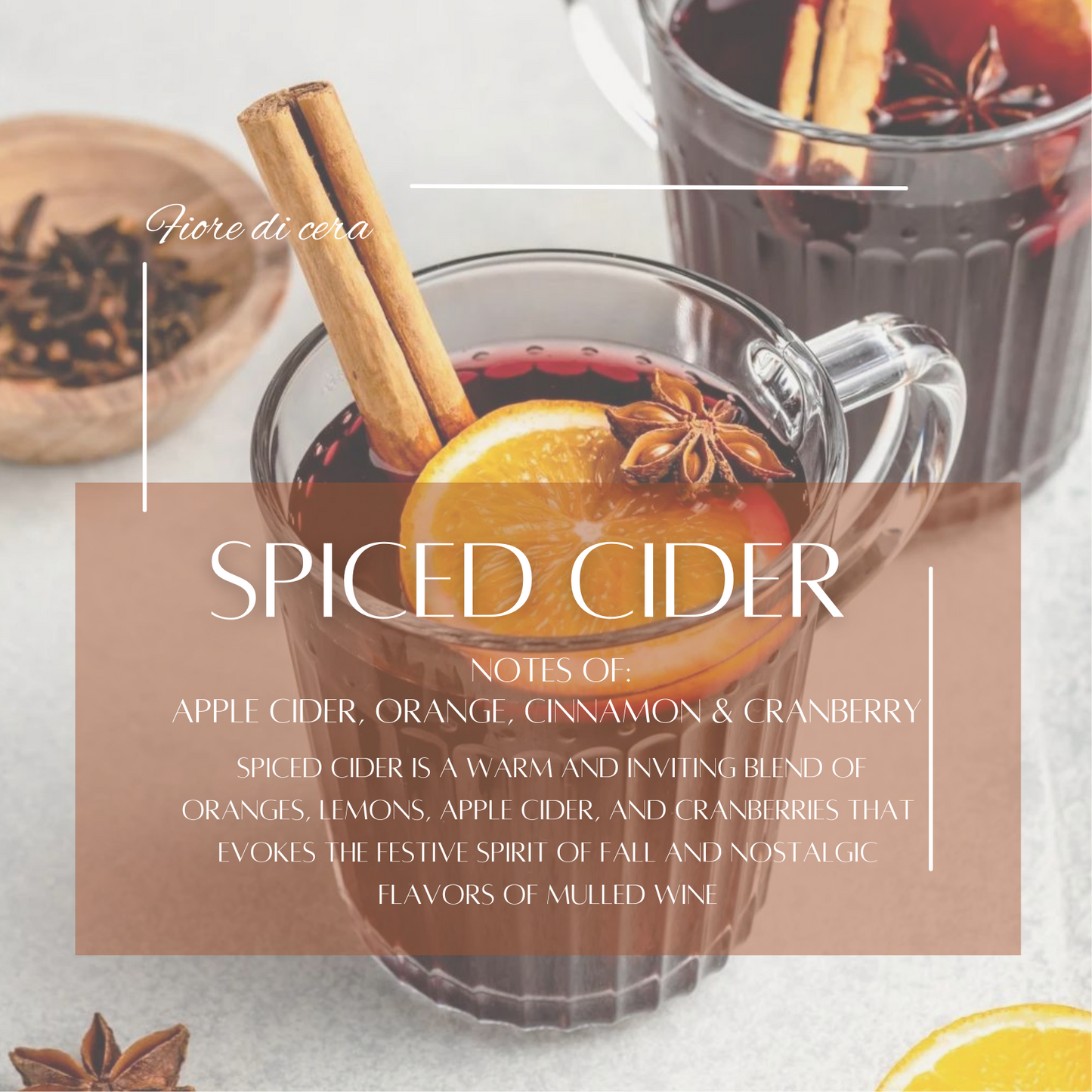 Spiced Cider 12 oz Candle