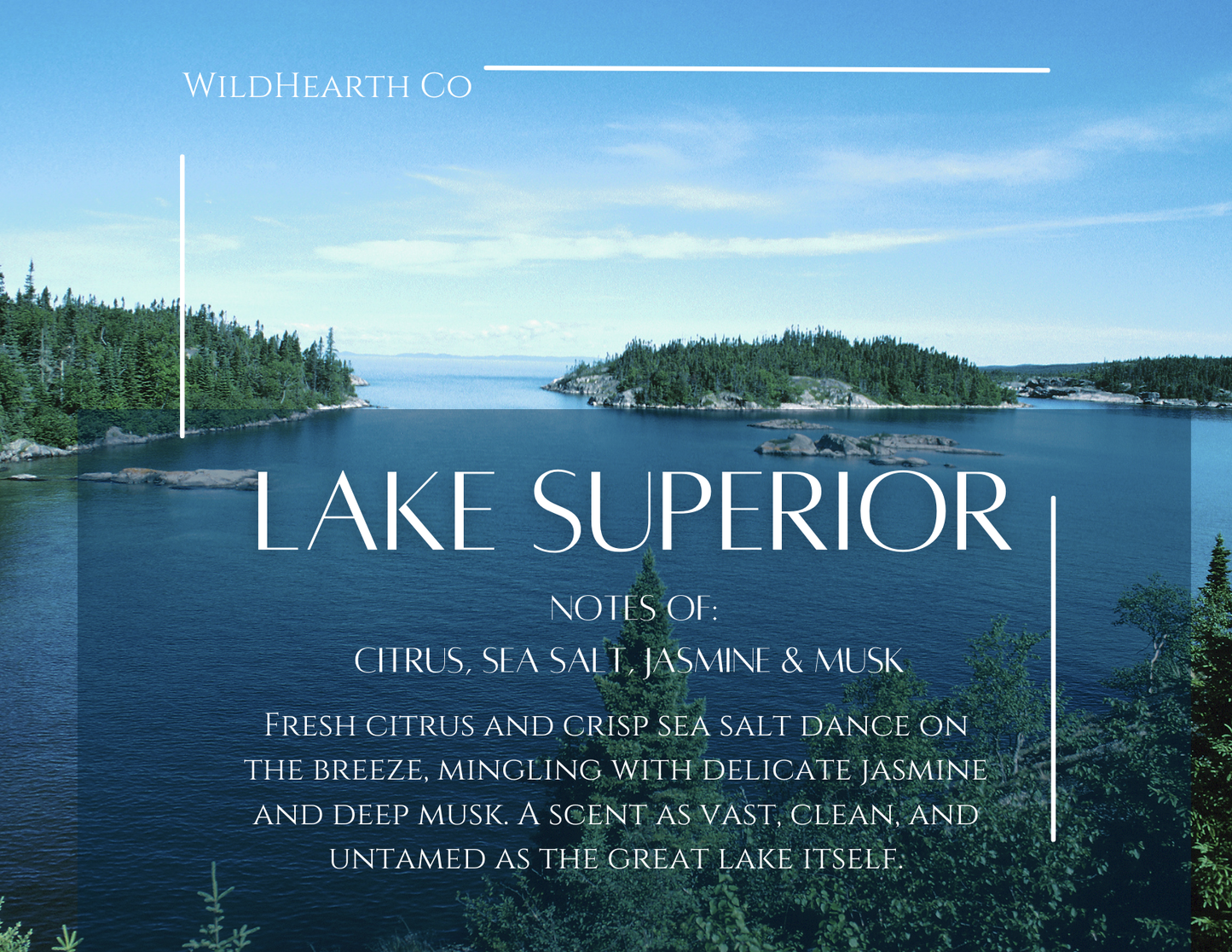 Lake Superior 12oz Candle